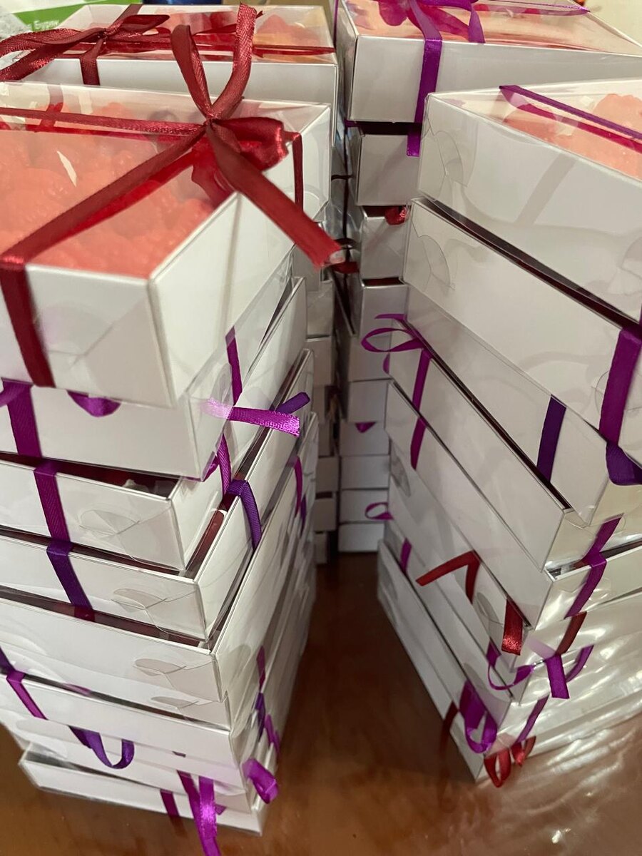 Оптовый заказ фирменного малинового мыла