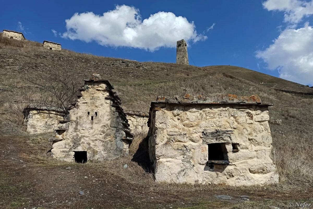 Склепы в городе мертвых,Даргавс