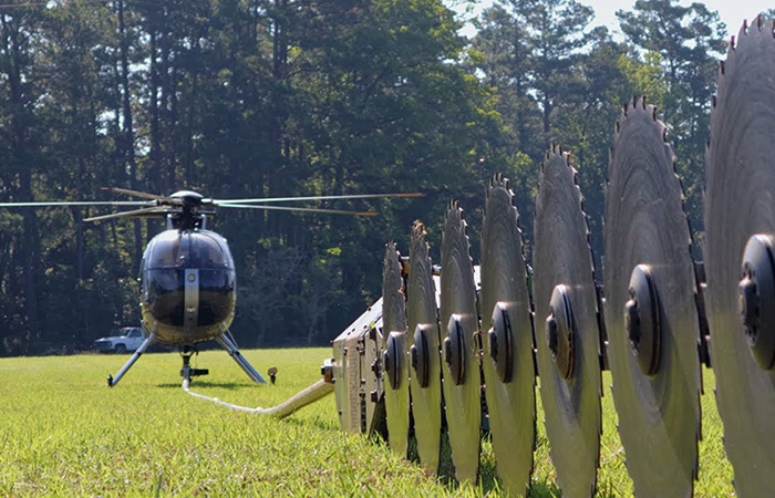 Вертолёт лесного хозяйства./ Фото: youtube.com