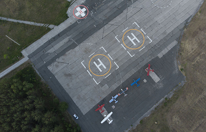 Почти все вертолётные площадки находятся в аэропортах./ Фото: dzen.ru