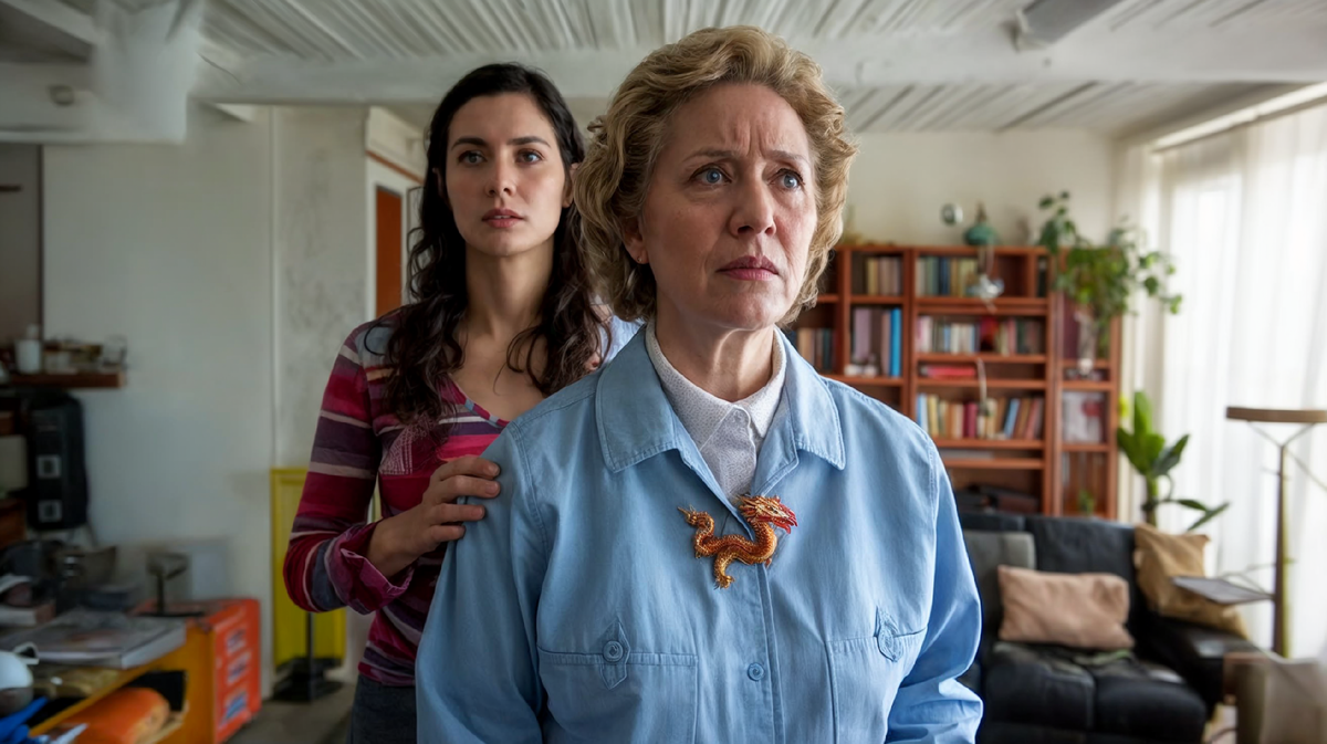 — Ну потеряла твою брошь, с кем не бывает. Ты что, с пенсионерки деньги требовать будешь? — возмутился муж