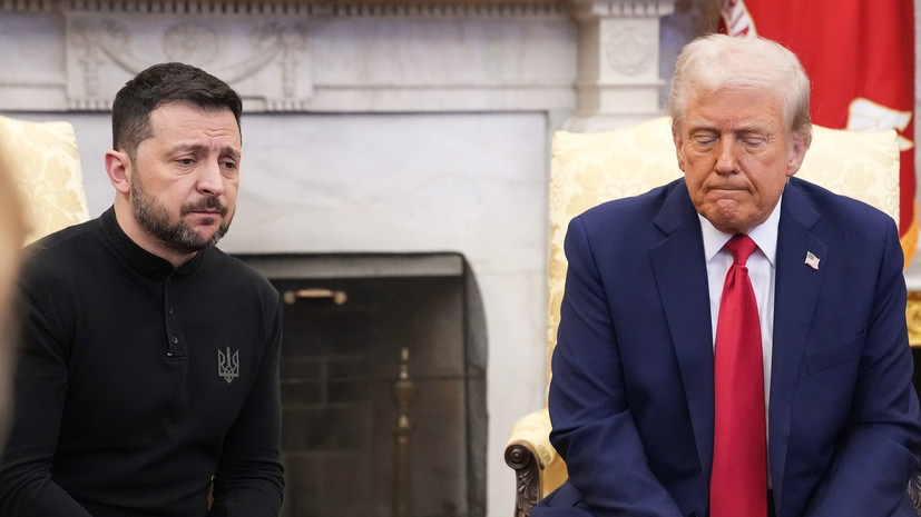     Владимир Зеленский / Дональд Трамп Gettyimages.ru Andrew Harnik