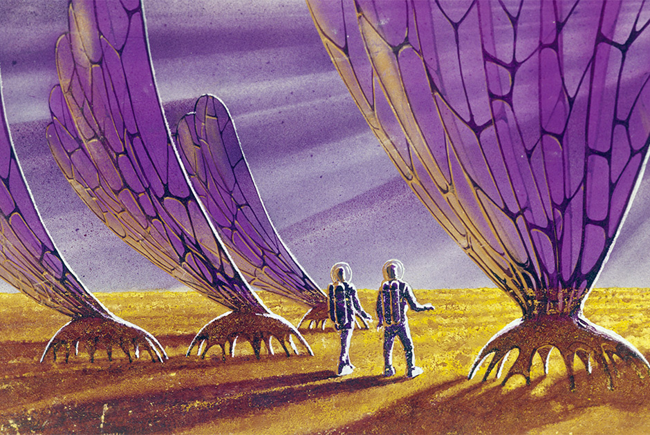 Андрей Соколов "Утро Марса". Изображение взято из открытых источников