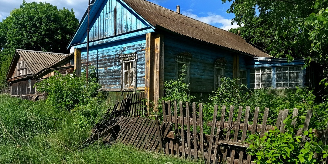 НЕДАВНО ЗАБРОШЕННАЯ ДЕРЕВНЯ ПЕТРОВКА В ГЛУБИНКЕ РЯЗАНСКОЙ ОБЛАСТИ