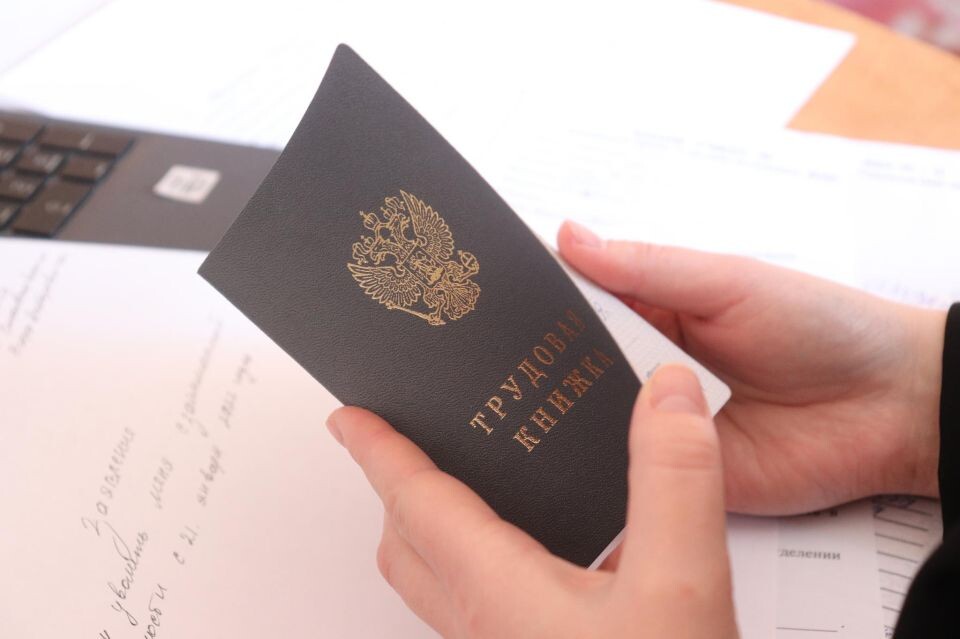    Трудовая книжка, работа. Источник: Анастасия Москалева / Media4media