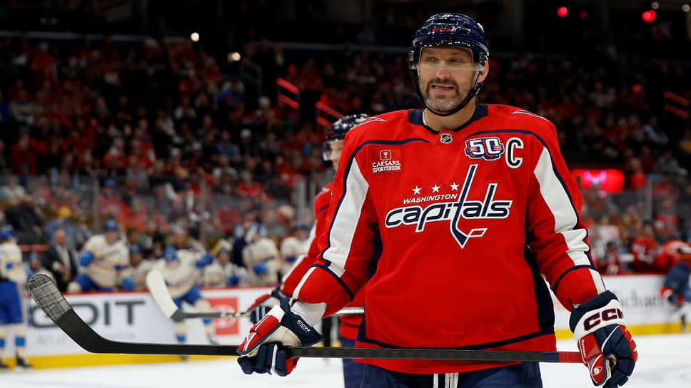 Александр Овечкин.📷Фото: Geoff Burke-Imagn Images / Reuters