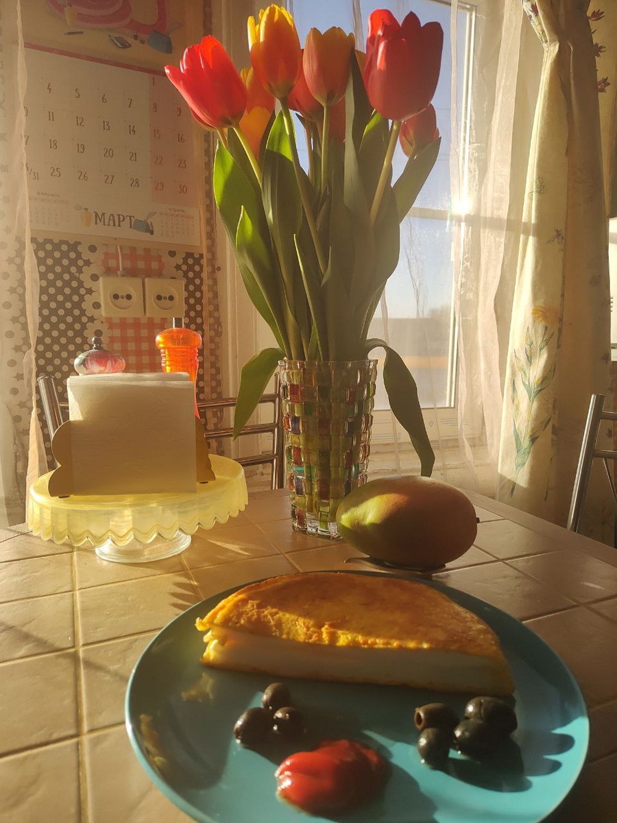 Деревенское утро 8 марта, фото автора. Листайте галерею