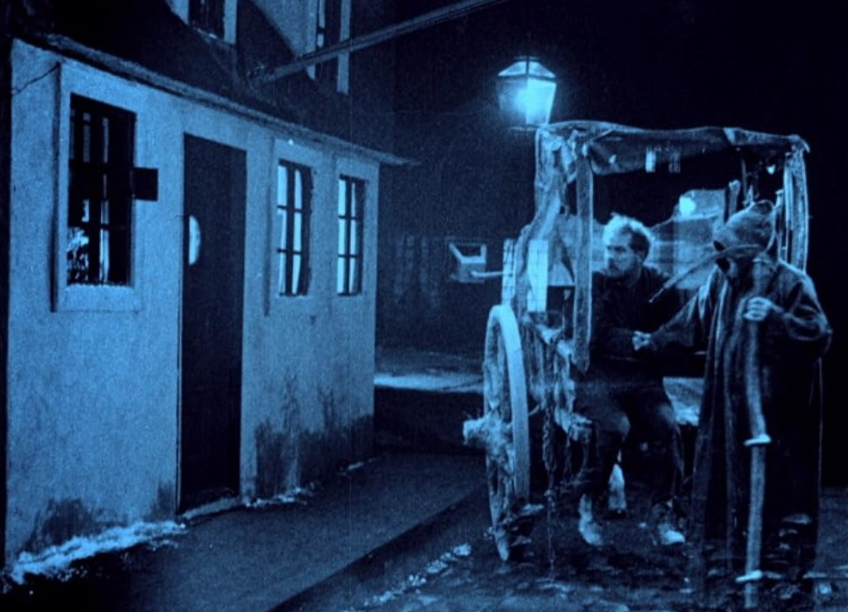 Кадр из фильма "Возница" 1920 г. реж. Виктор Шёстрём