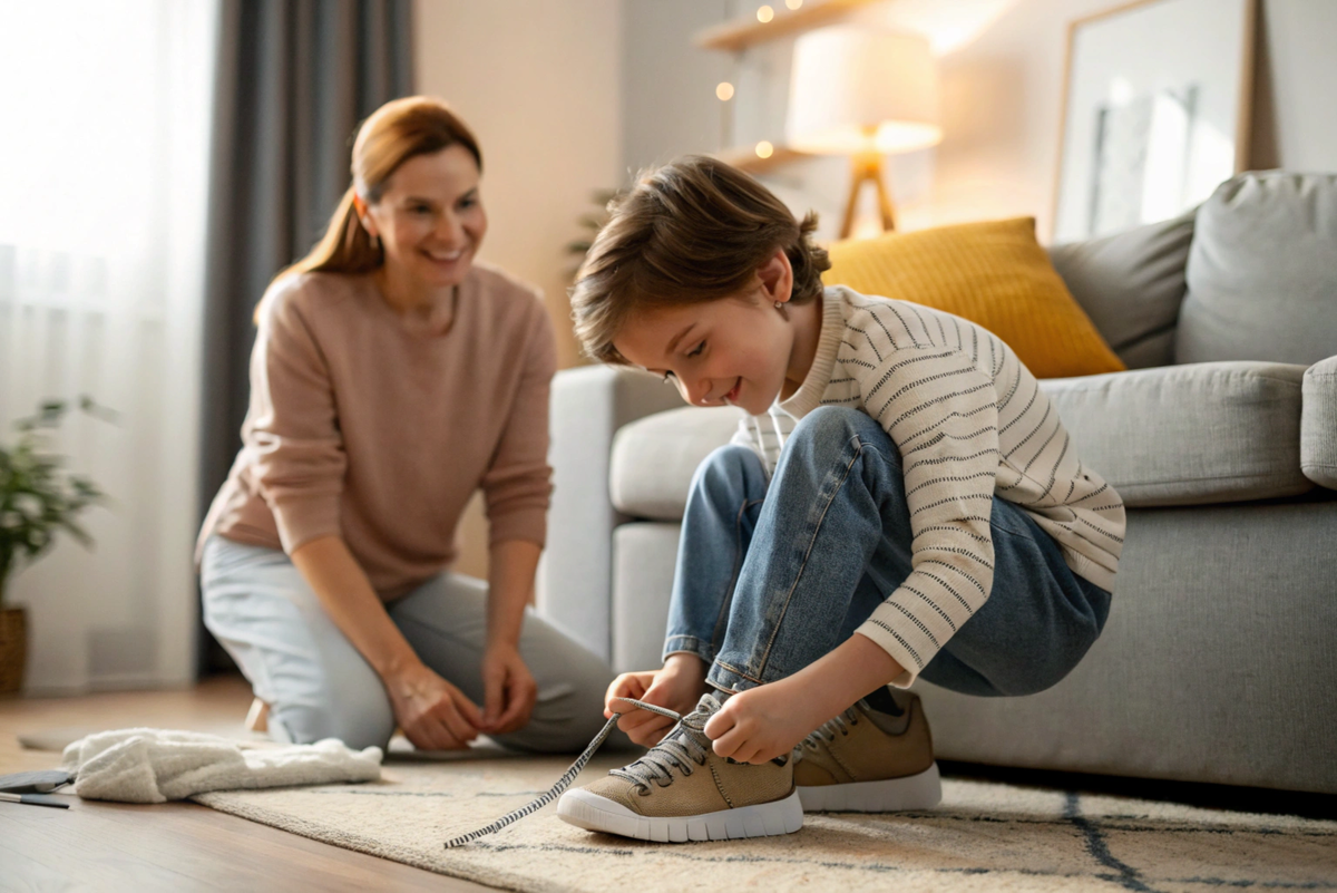 Разрешайте ребёнку быть самостоятельным.