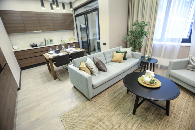    Однокомнатные квартиры предлагают пропускать от 36 кв. м, двухкомнатные — от 49 кв. м, трехкомнатные — от 66 кв. метров.   
Фото: «БИЗНЕС Online»