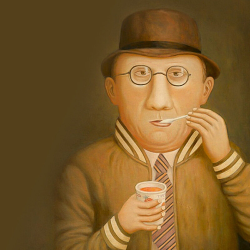 Держите для вдохновения работу художника Владимира Любарова