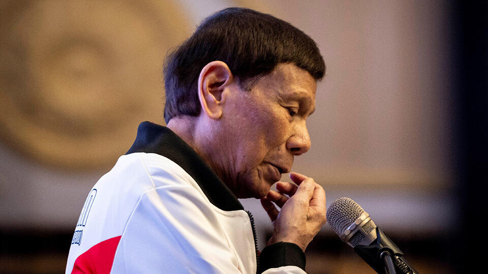     Экс-президент Филиппин Дутерте арестован за преступления против человечности REUTERS/Eloisa Lopez