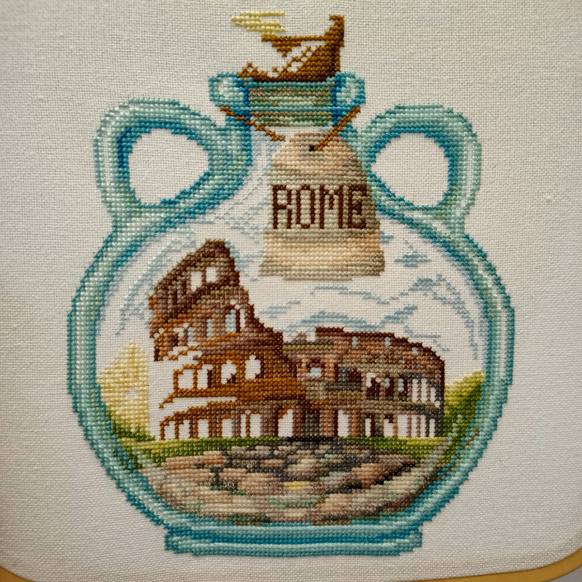 Так работа выглядела в начале марта этого года