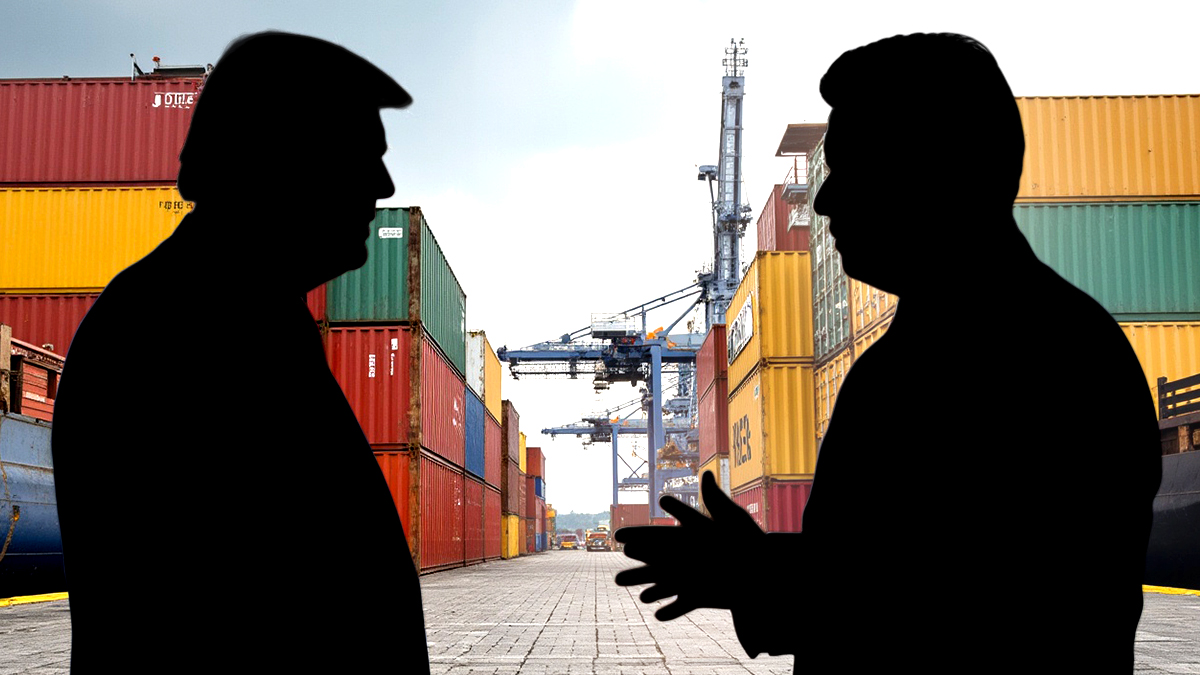 Фото: Арина Розанова | нейросеть Freepik. Тарифные войны  