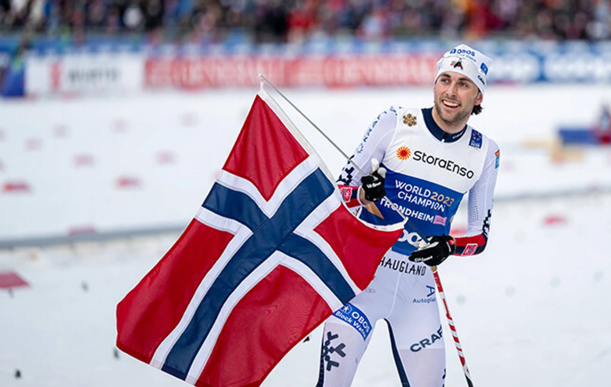 Норвежский двоеборец Ярл Магнус Риибер может лишиться трех золотых наград домашнего ЧМ, если будет доказано, что он, как и два его товарища из команды прыгунов с трамплина, использовал в Тронхейме "технический допинг". Фото: соцсети