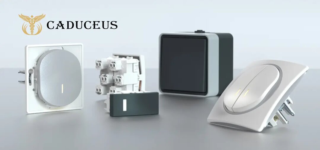 Разновидности выключателей: одноклавишные, двухклавишные, проходные и перекрестные