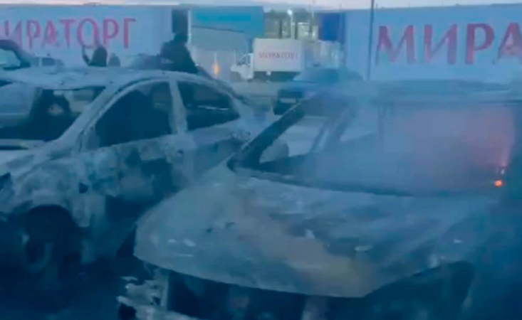 Парковка Мираторг в г.Домодедово