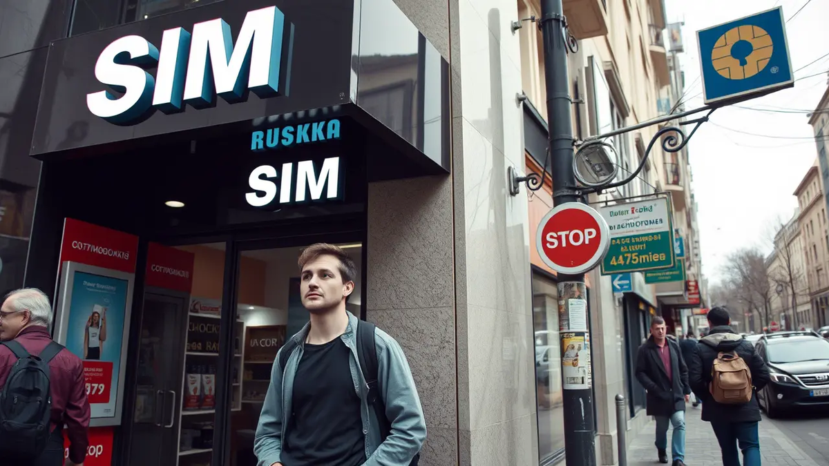 Купить сим-карту станет проще для иностранцев. Фото: нейросеть