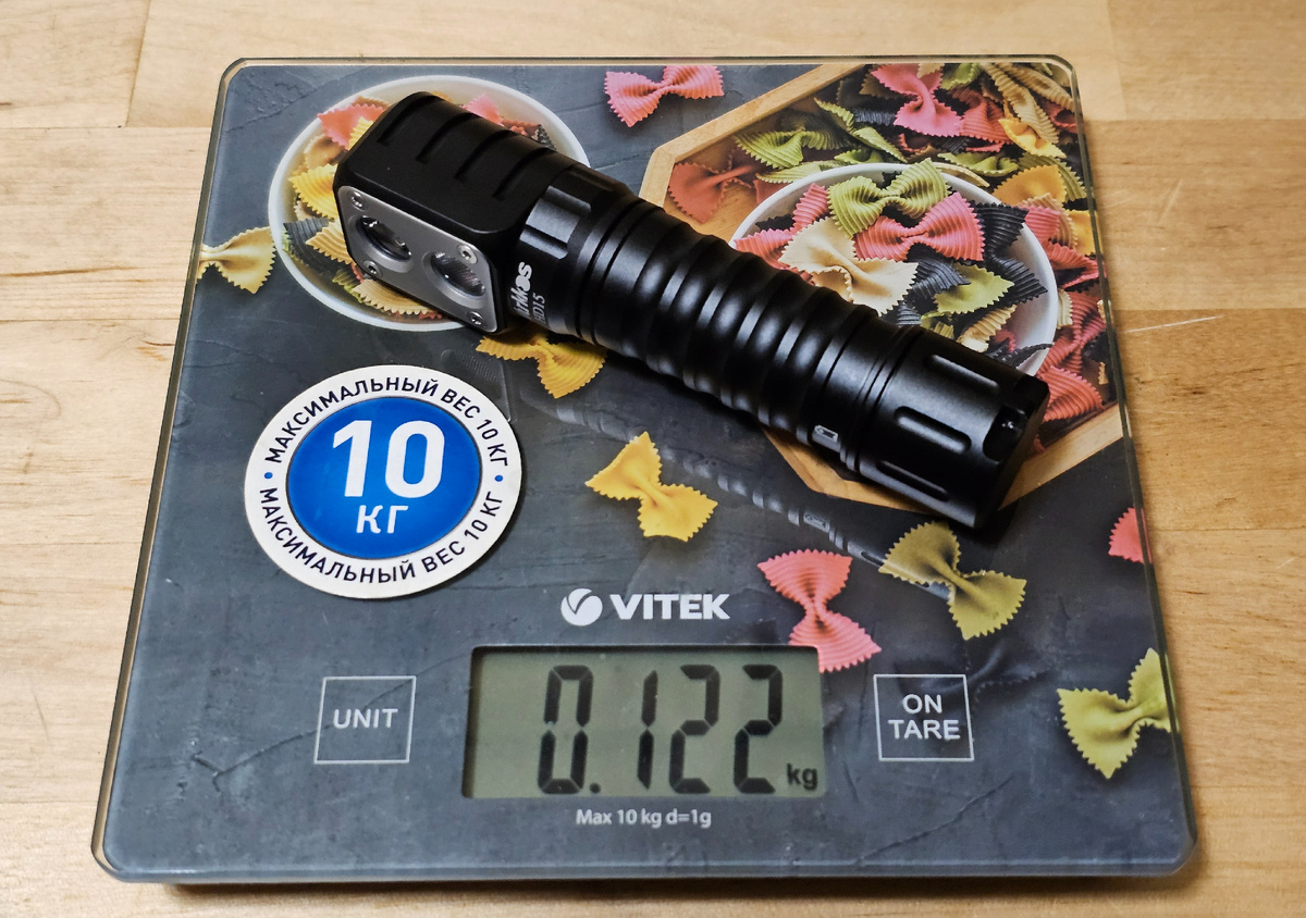 Wurkkos HD15 с аккумулятором 18650