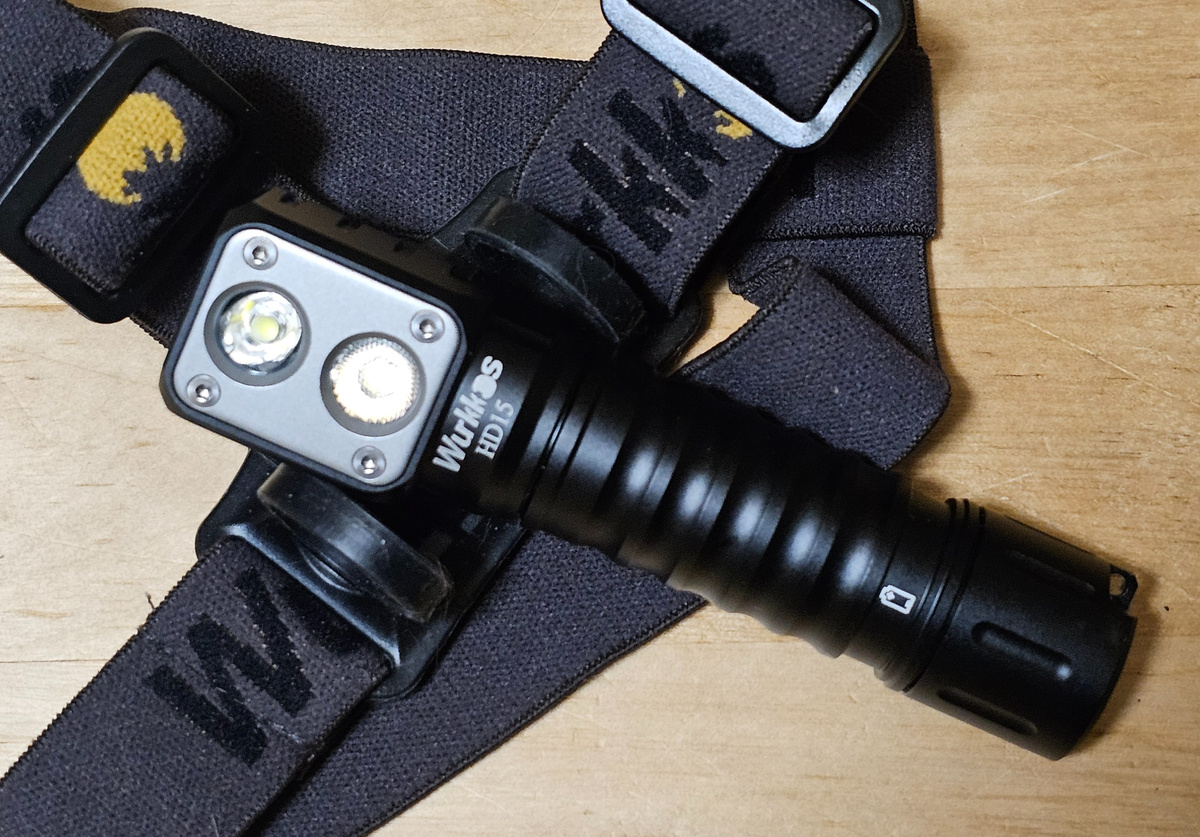 Фонарик Wurkkos HD15 с аккумулятором 18650