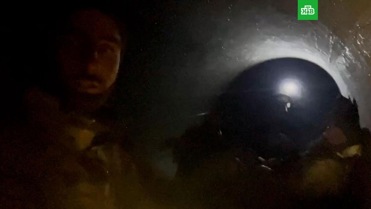    Российские бойцы прошли 13 километров по трубе в тыл ВСУ в Курской области