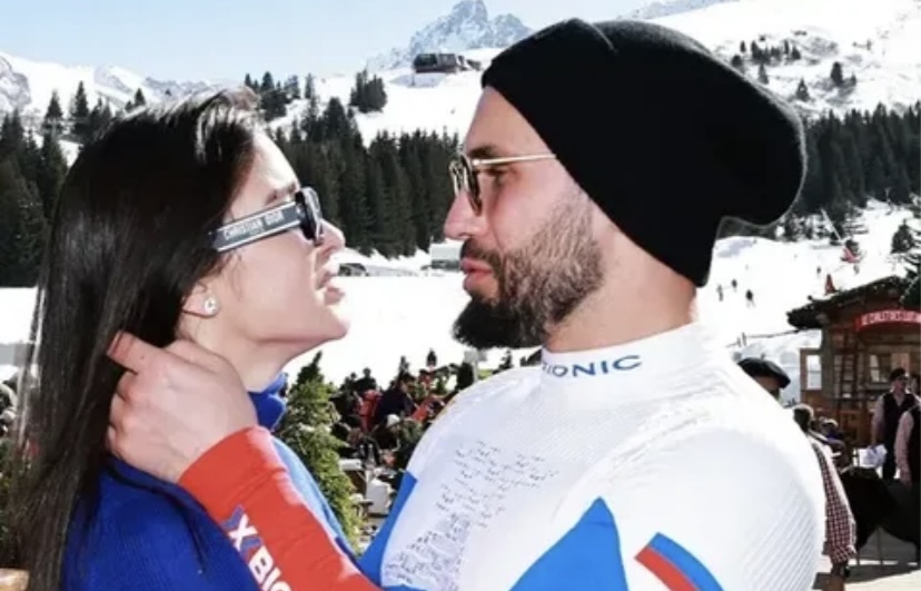 На фото: Николай Сердюков и жена Ксения Бородина 