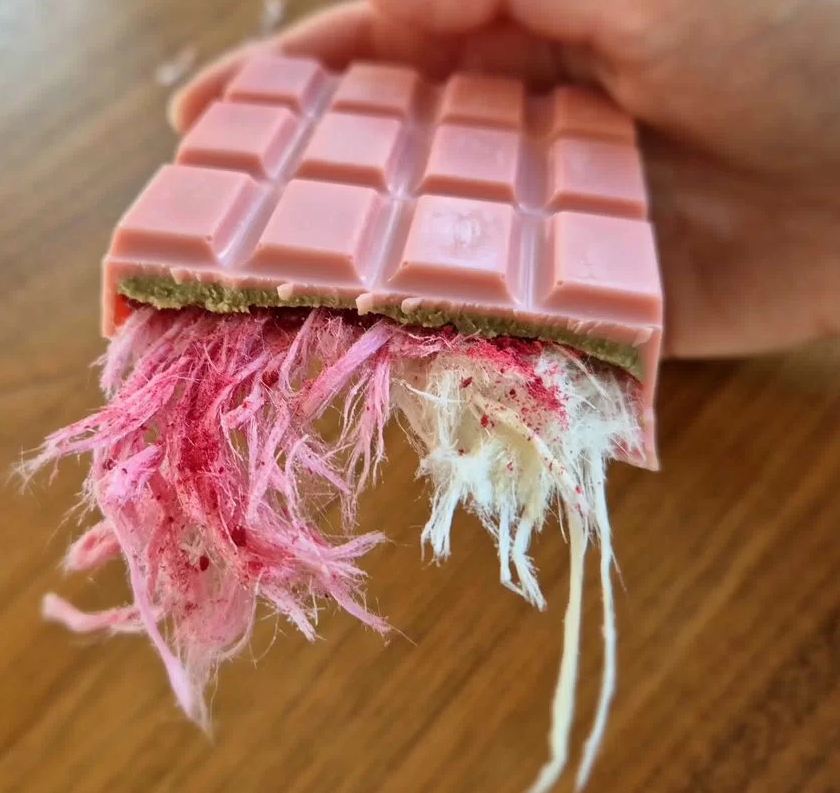 Разлом "волосатого шоколада"