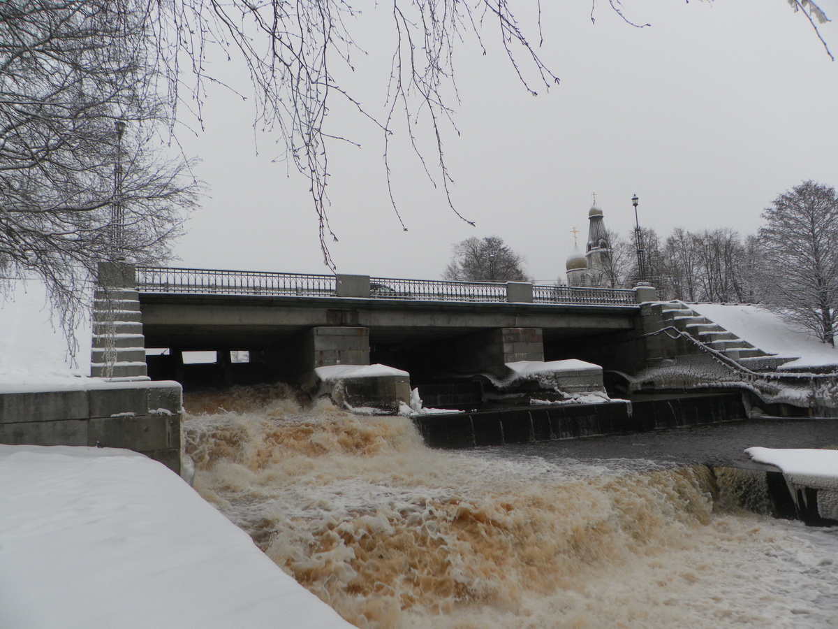плотина Гаусмана Сестрорецк