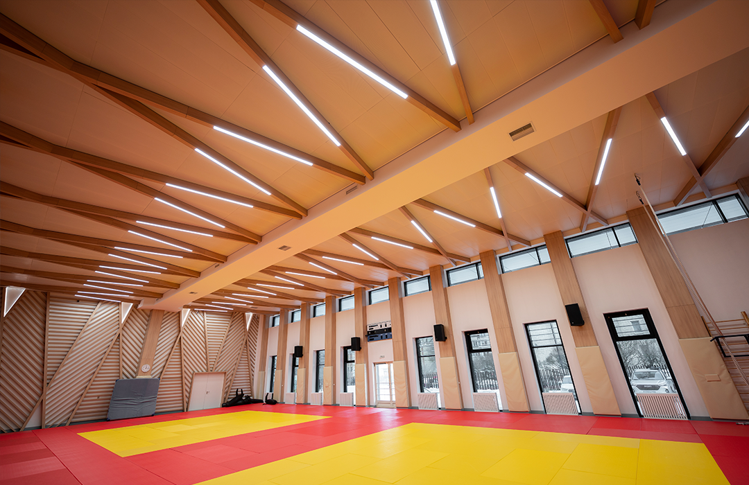 1 этаж - зал для дзюдо