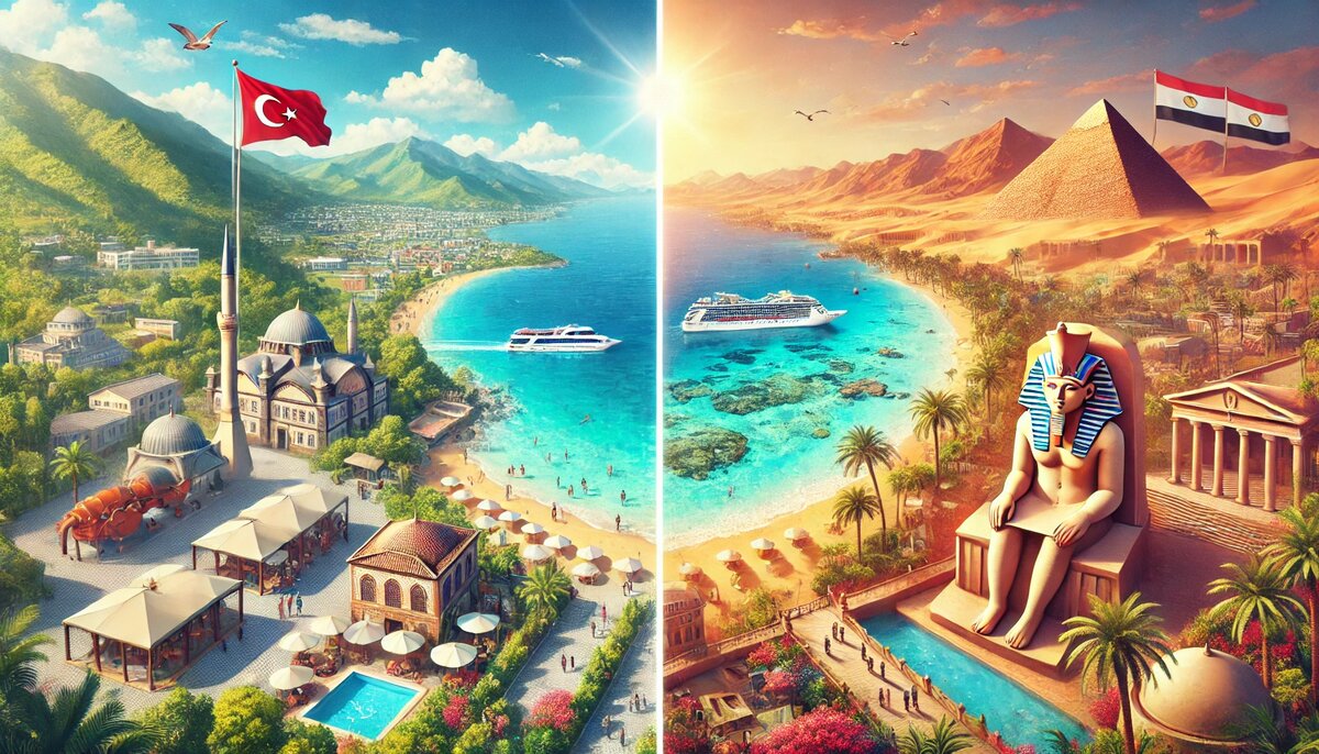 Турция или Египет? Где лучше отдыхать весной 2025?