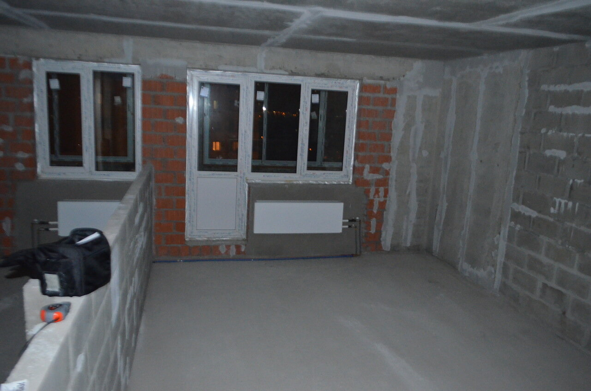 Батареи в зале