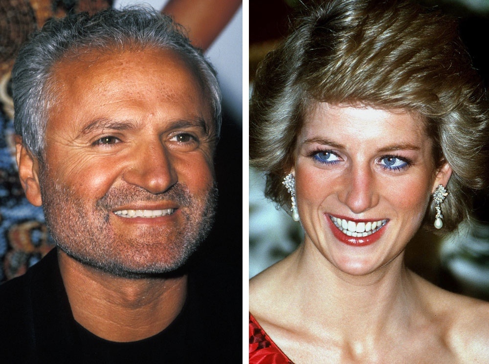 Джанни Версаче и принцесса Диана