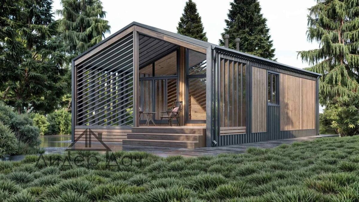 Так выглядит рендер дома