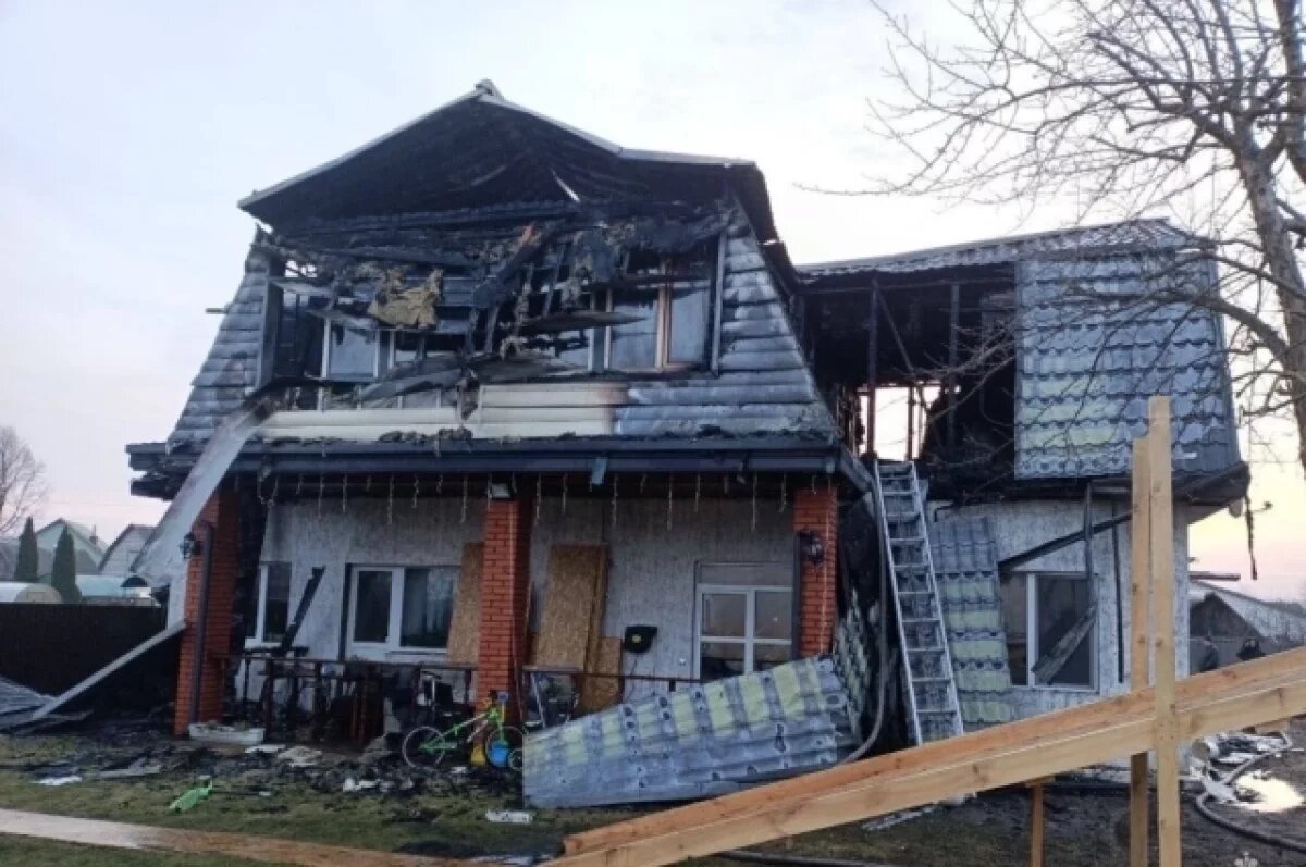    Сотрудники МЧС спасли шиншилл, енота и собаку на пожаре в брянских Клинцах