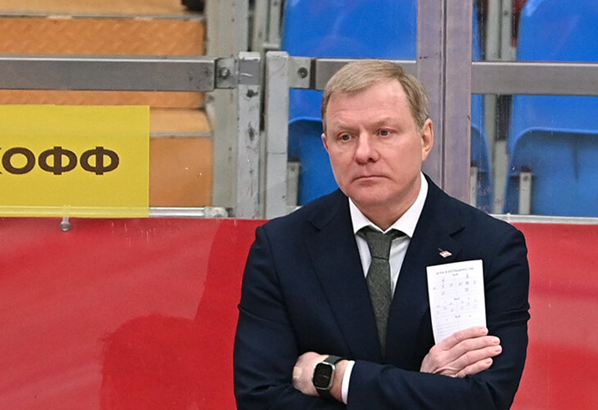 Алексей Жамнов, главный тренер ХК "Спартак" Москва.