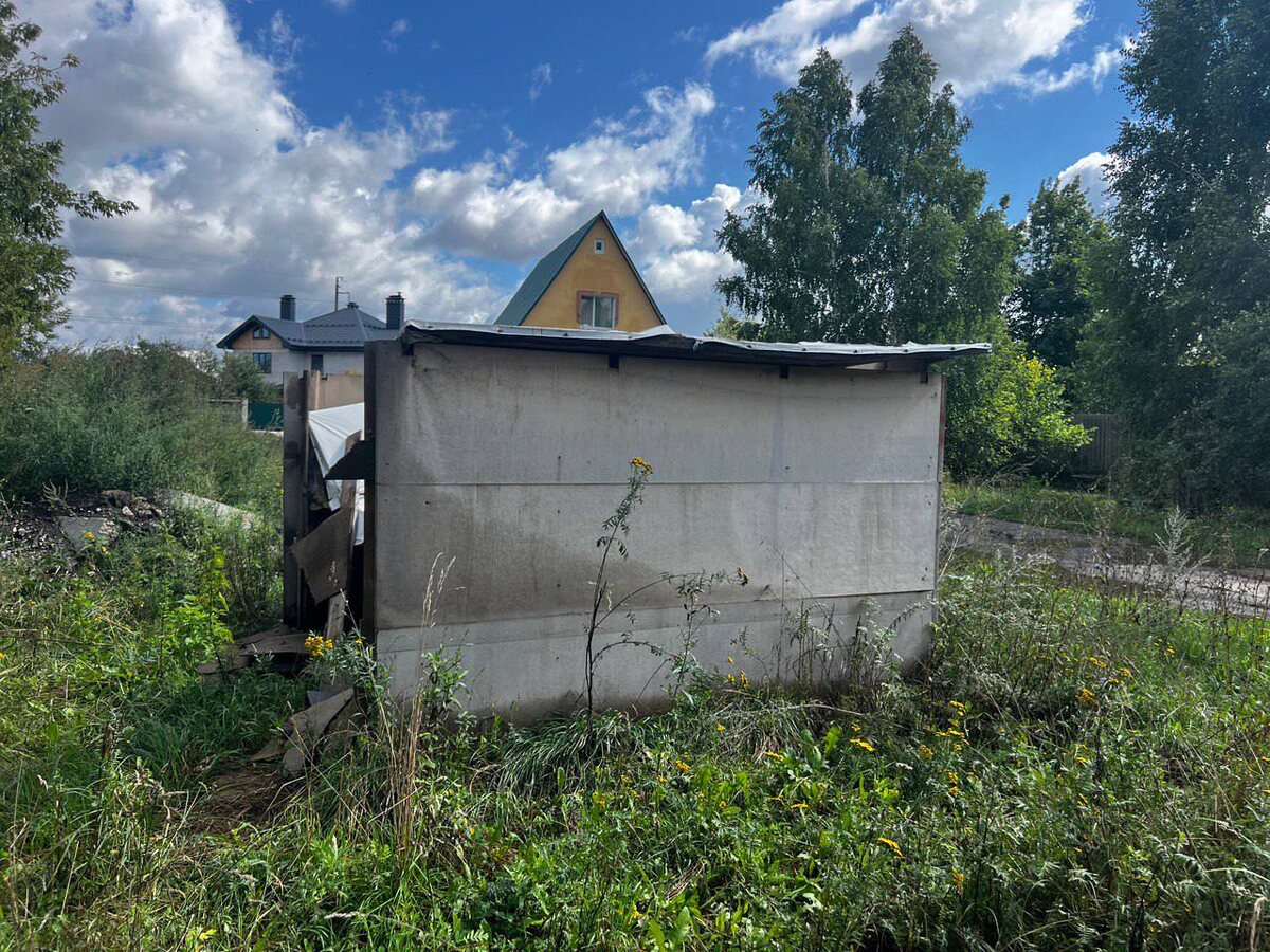 Вот такой вот домик был построен одним из арендаторов