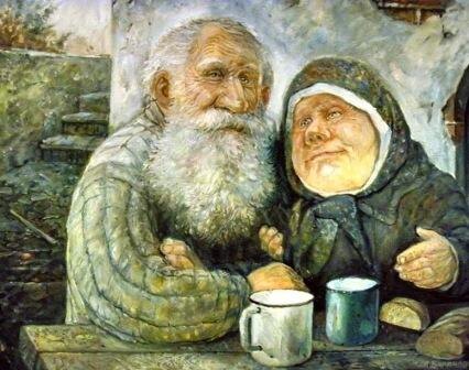 Художник Леонид Баранов Цикл "Русская деревня"