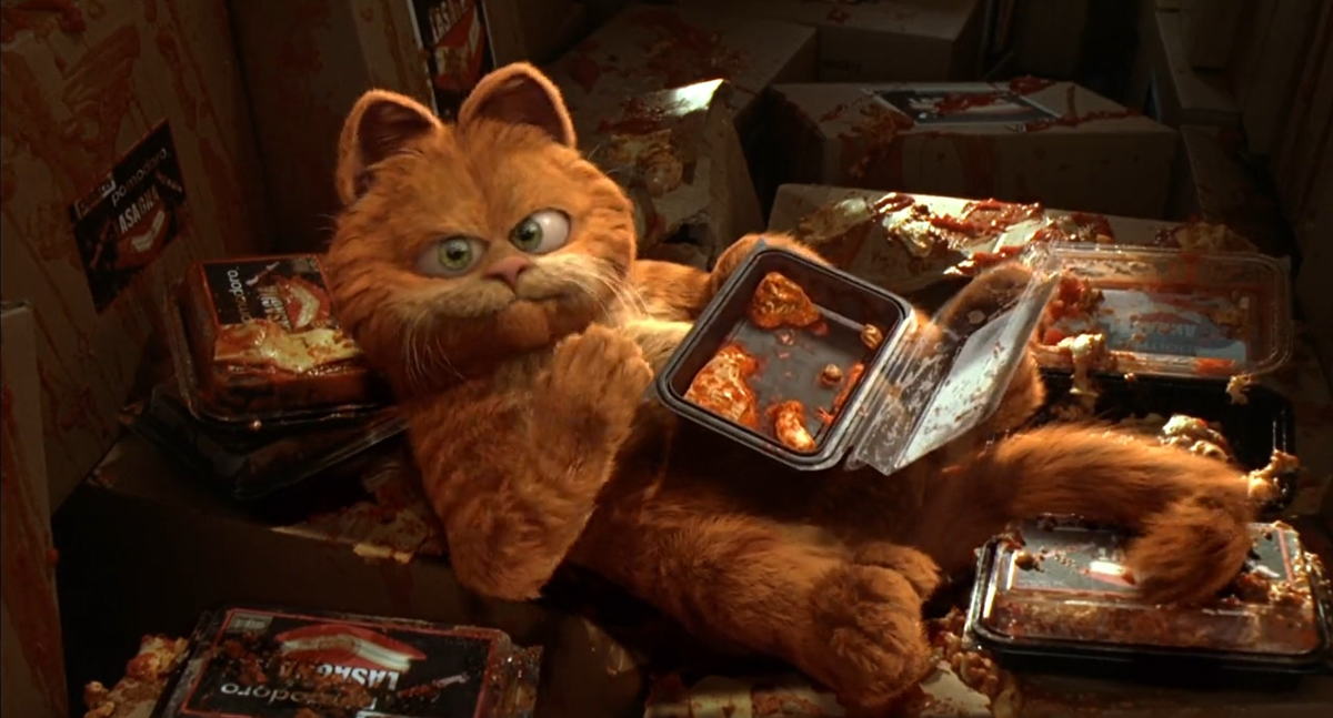 Кадр из фильма «Гарфилд» (2004), © 20th Century Fox