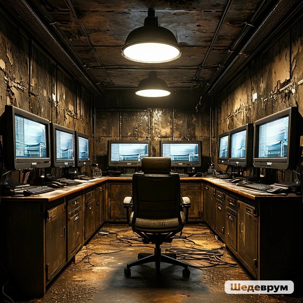 Тайная комната. Изображение нейросетит Шедеврум