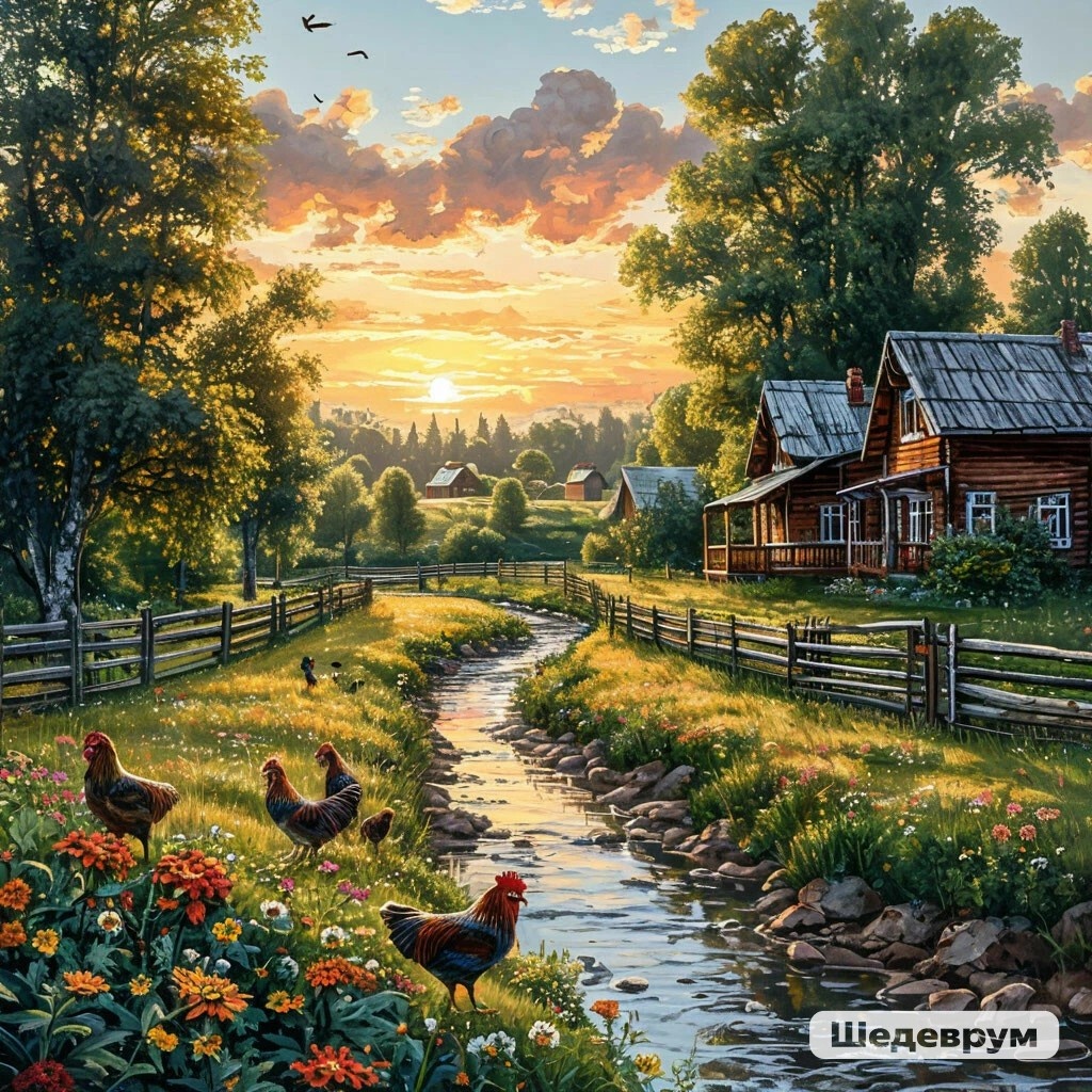 Летнее утро в Ивановке