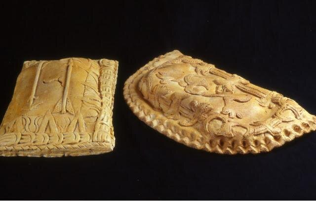 Два пирога с олениной, приготовленные по рецептам XVII века. Каждый пирог длиной более 90 см. Источник: http://foodhistorjottings.blogspot.com