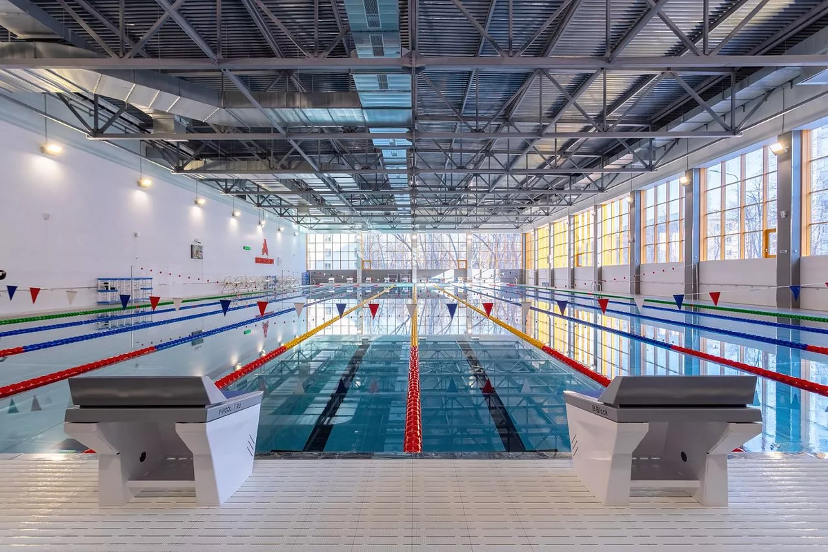 Спортивный бассейн в ФОК Стальной (BWT)