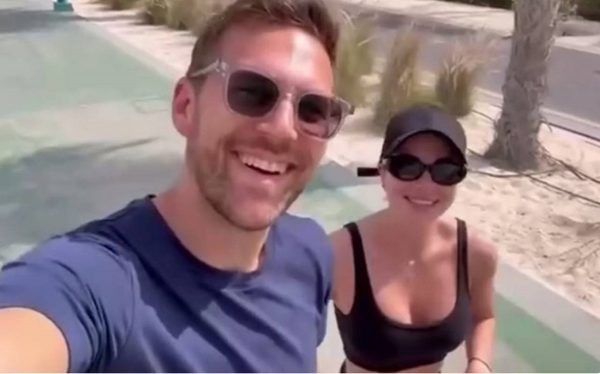    Галина Юдашкина с мужем. Фото: ТВЦ