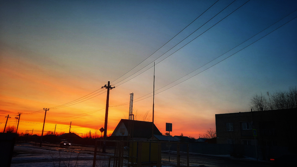 Рассвет ❤️ Невероятно красивый ❤️