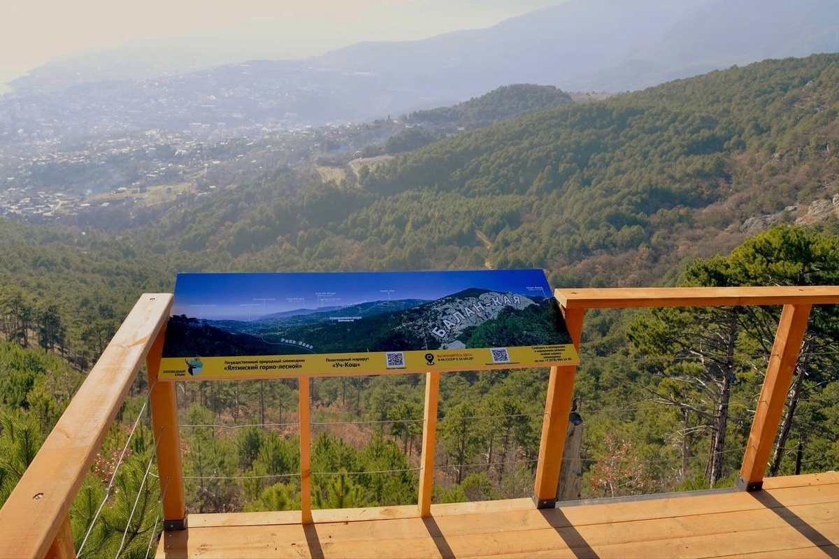 Пешеходный маршрут через ущелье Уч-Кош // Фото со страницы ФГБУ «Заповедный Крым» в ВК