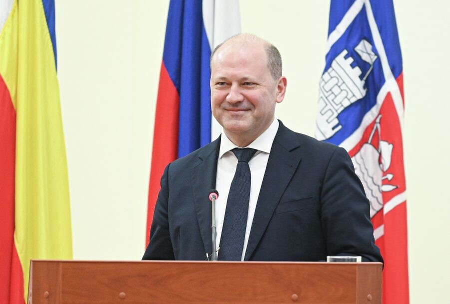    Избранный глава города Ростова-на-Дону Александр Скрябин. / Источник: © Сергей Пивоваров/РИА Новости