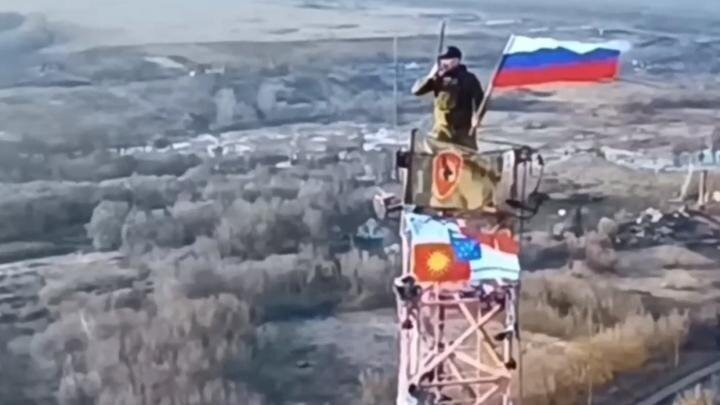 Малая Локня точно освобождена. Скрин видео.