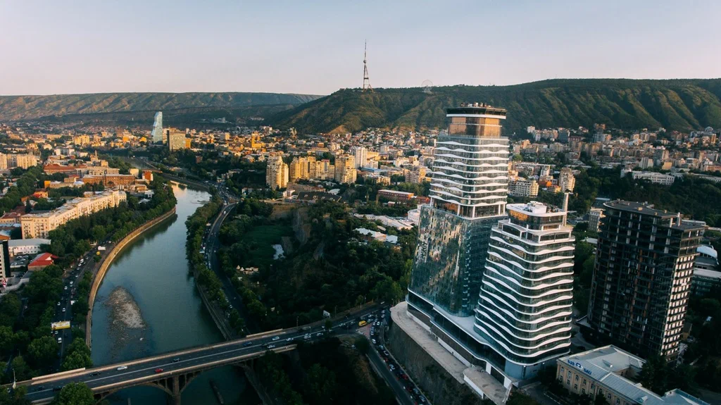 Тбилиси. Вид на город