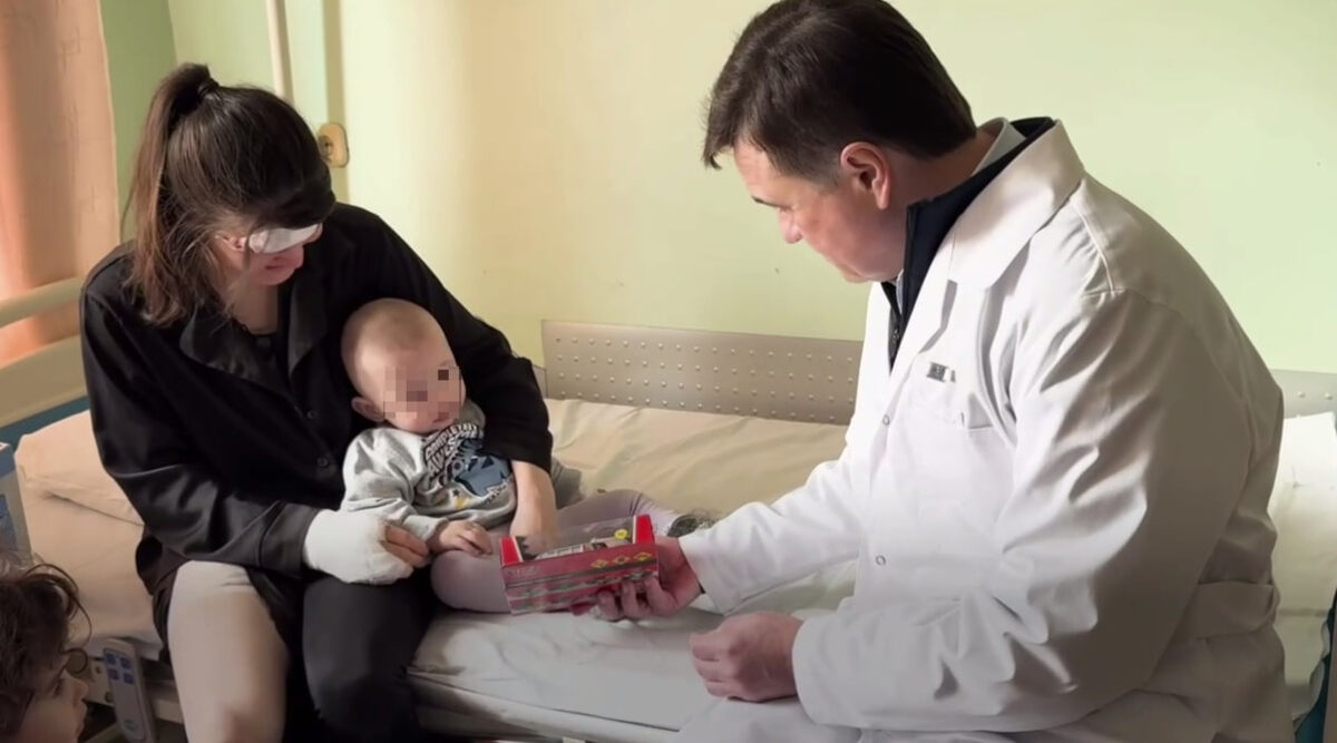    Фото: скриншот из видео в телеграм-канале «Воробьёв LIVE»