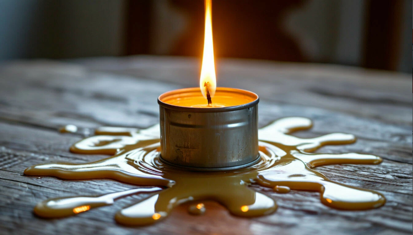 Надо ли доливать свечу – ведь она не сможет гореть